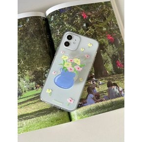 Flower rain case  (Jelly/Jelly hard case)