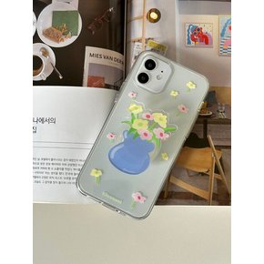 Flower rain case  (Jelly/Jelly hard case)