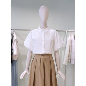 [파주점] 벌룬 소매 카라 셔츠 블라우스 L262PSC055