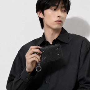 271451 MAISON MARGIELA 26FW 시그니처 스티치 키링 카드지갑 (S56UI0128 P4455 T8013)