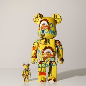 400%+100% BEARBRICK ANDY WARHOL × JEAN-MICHEL BASQUIAT 3