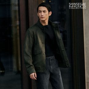 26SS 신세계맨즈컬렉션 FAUX 스웨이드 해링턴 재킷