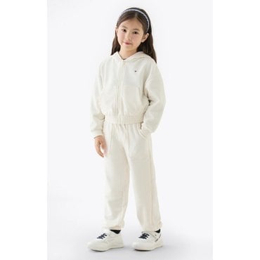 타미힐피거키즈 25년 F/W      T42F6PPC180GT1           퍼프 프린트 스웨트 팬츠