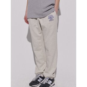 CLUB 98 SWEATPANTS (MELANGE IVORY)