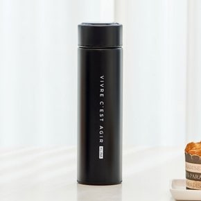 클리나 스마트 온도표시 온도계 보온보냉병 텀블러 500ml