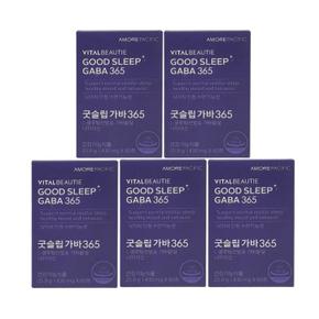 영양친구 바이탈뷰티 굿슬립 가바365 430mg x 60정 5개