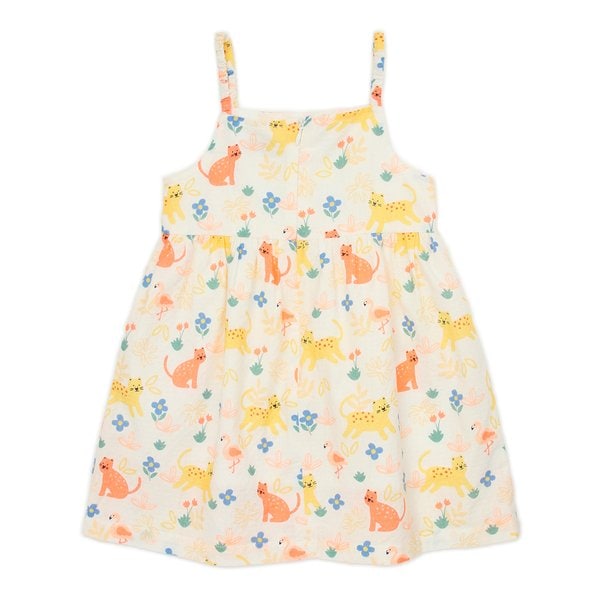 [여주점] [오프라벨 여주점] 블루독베이비 (OR) 애니멀 올오버 레이어드 드레스 (45114-400-01)