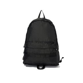 NYLON RIBSTOP BACK PACK (BIG SIZE)-BLACK