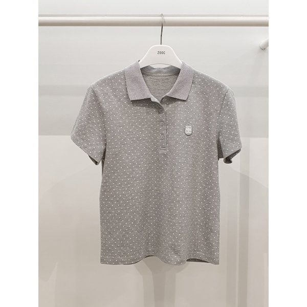 [파주점] 쥬크 주크 도트패턴 숏 반팔 티셔츠 V262PSM936