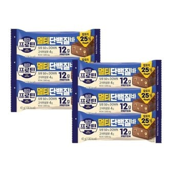  이지프로틴 멀티단백질바40g X6개 (개당130kcal)