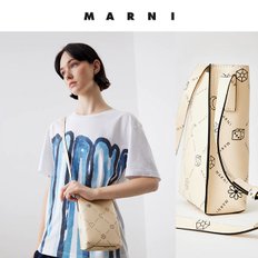 Monogram Crossbody Bag SBMP0084U1 P4599 마르니 모노그램 크로스 백