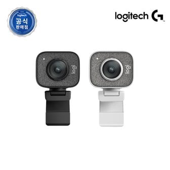 Logitech 로지텍코리아 스트림캠 스트리밍용 웹캠 오토포커스 1080P 60FPS USB-C 유튜브