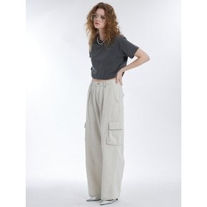 와이드 카고팬츠 베이지_Wide Cago Pants Beige