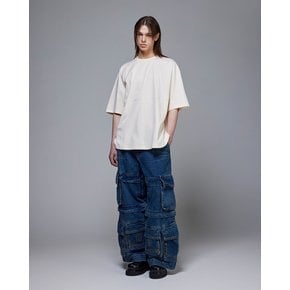 [파주점] 컬렉션 블랙아이즈 라글랑 티셔츠 SG3TS707CR