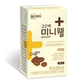 메디푸드 미니웰 커피 150ml 72팩