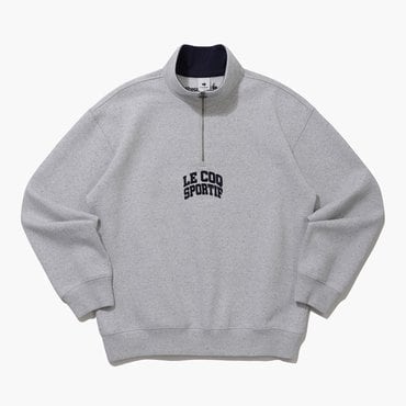 르꼬끄 (30% OFF) Lecoq 하프집업 기모 맨투맨 남녀공용 (QP423TFSO4)