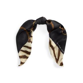 벨트 프린트 실크 스퀘어 스카프(WALRHGS0J320405001)