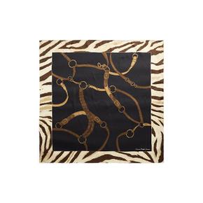 벨트 프린트 실크 스퀘어 스카프(WALRHGS0J320405001)