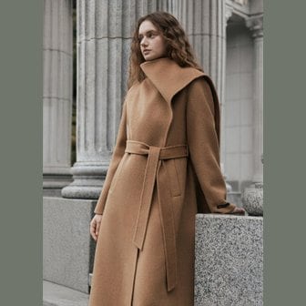 잇미샤 [부산점] 머플러 핸드메이드 캐시미어 블렌디드 코트 (ITPCHHC840)