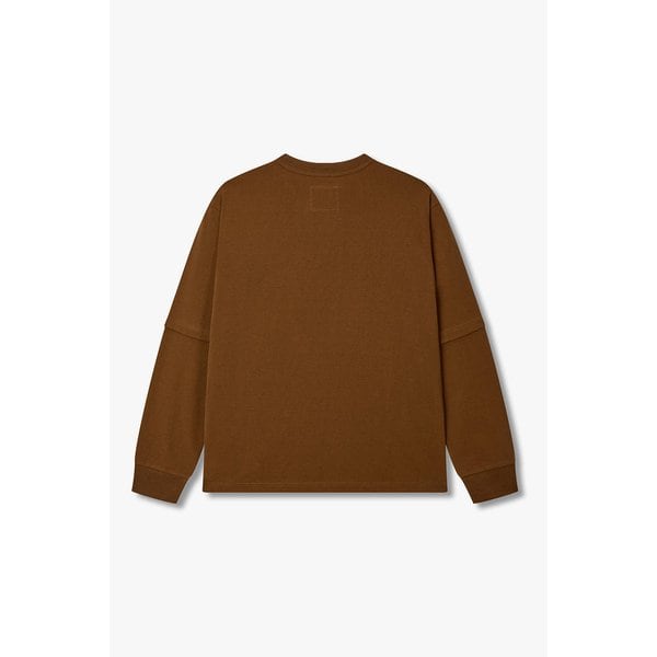 남성 코튼 저지 롱 슬리브 티셔츠 6425321701000