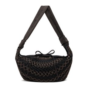 브라운 포춘 크루아상 필트 숄더백 BG0131 TP0006 MU425 Chevron Marron
