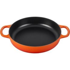 일본 르쿠르제 후라이팬0108 Le Creuset 시그니처 무쇠 에브리데이팬 11인치 불꽃 1677112