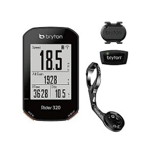 미국 브라이튼 속도계 Bryton Rider 320T Sport Mount Bundle GPS Cycle Computer Includes Orig