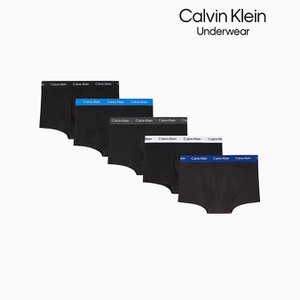 Calvin Klein Underwear 남성 코튼 스트레치 로우라이즈 트렁크 5PK (NB2734O-JYO)