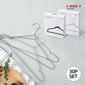 한샘 PVC 상의용 30P PKG 옷걸이