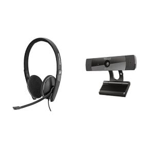 독일 젠하이저 헤드셋 Sennheiser PC 5.2 Chat Wired Headset for Relaxed Gaming Noise Cancell