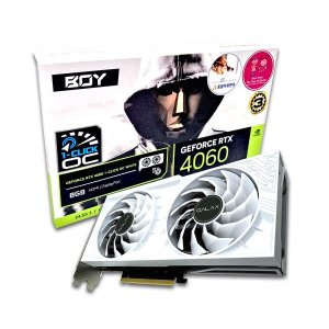  갤럭시 BOY 지포스 RTX 4060 Ti WHITE OC D6 8GB