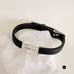 레더 버클 브레이슬릿 팔찌 NKA62 A 5_P432749564