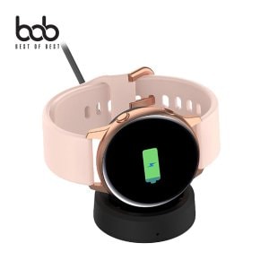 BOB 갤럭시워치 전세대 호환 무선충전 도크 거치대 (케이블포함) Galaxy Watch 워치6 클래식 워치5