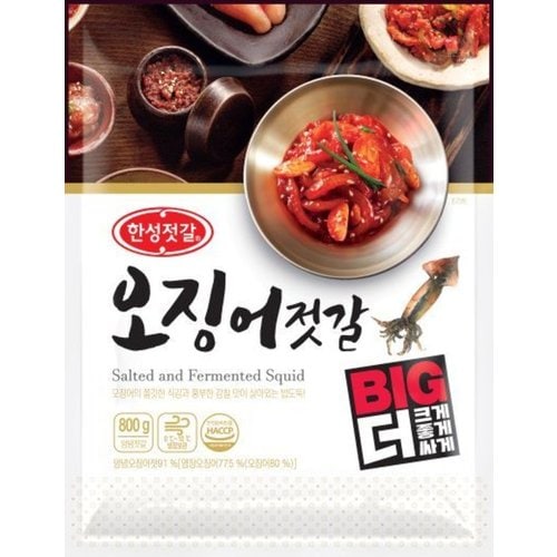 한성 BIG 오징어젓갈 800g