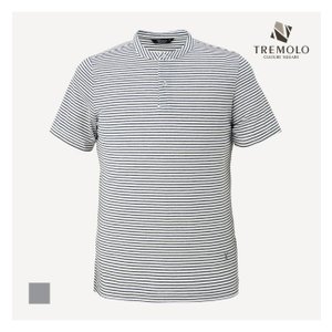 인디안 [TREMOLO] 헨리넥 스트라이프 티셔츠-TRNASXM4101