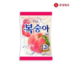 롯데 입안가득 향긋한  복숭아캔디 153g 사탕