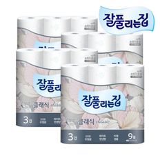 잘풀리는집 클래식 두루마리휴지 27M 9롤 X 4개[35090593]