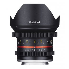 SAMYANG 단초점 광각 렌즈 12mm T2.2 캐논 EOS M용 APS-C용