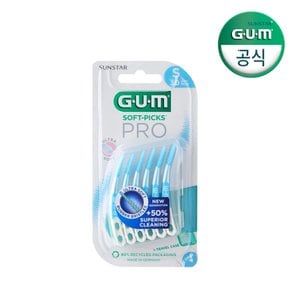 GUM 부드러운 일회용 치간칫솔 소프트픽 프로 689(30p)