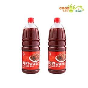 쿠즈락 치킨 양념소스(PET) 2.2Kg 2통