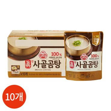  오뚜기 진 사골곰탕 350g x 10개