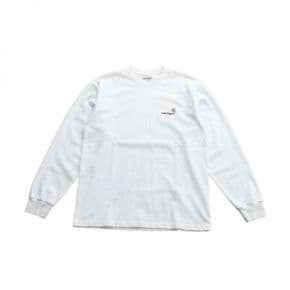 CARHARTT 칼하트 26 029955 02 아메리칸 스크립트 롱슬리브 티셔츠