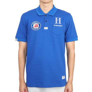 혼가먼트 골프웨어 남성 반팔티셔츠 HCM 2A AP85 BLUE