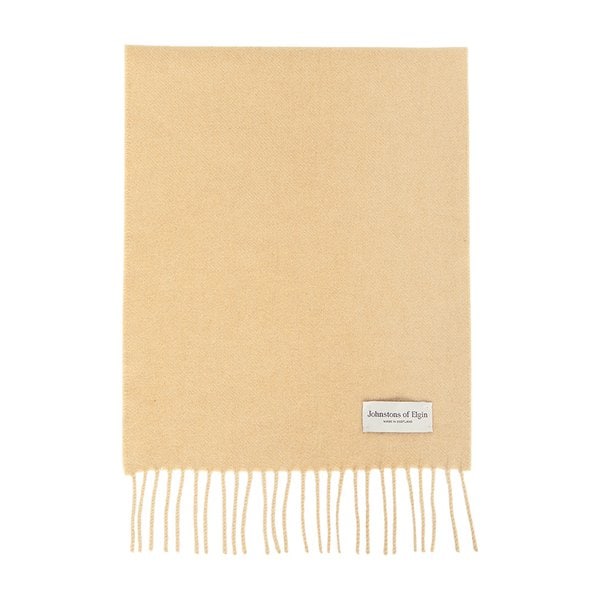 [부산점] 존스톤스 오브 엘긴 캐시미어 머플러 HB4315 CAMEL (남여공용)