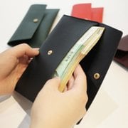 리코즈 레더 현금봉투 용돈지갑 블랙