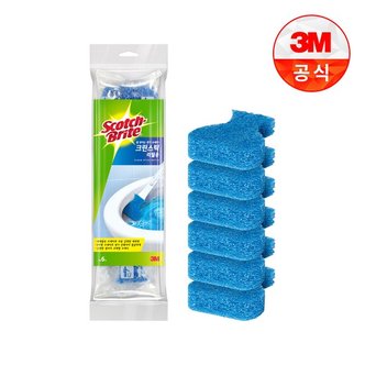 3M 크린스틱 변기청소 리필 6입