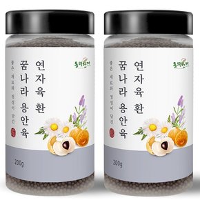 꿈나라 용안육 연자육환 9종 원재료 200g x 2개