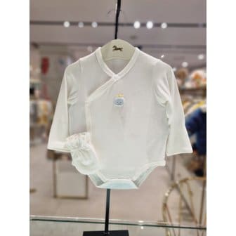 에뜨와 (푸름뱀띠)알비노배내수트x손싸개세트 (07S117901S6)