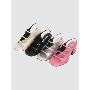 에이티티 Strap Sandal Heel (4colors)