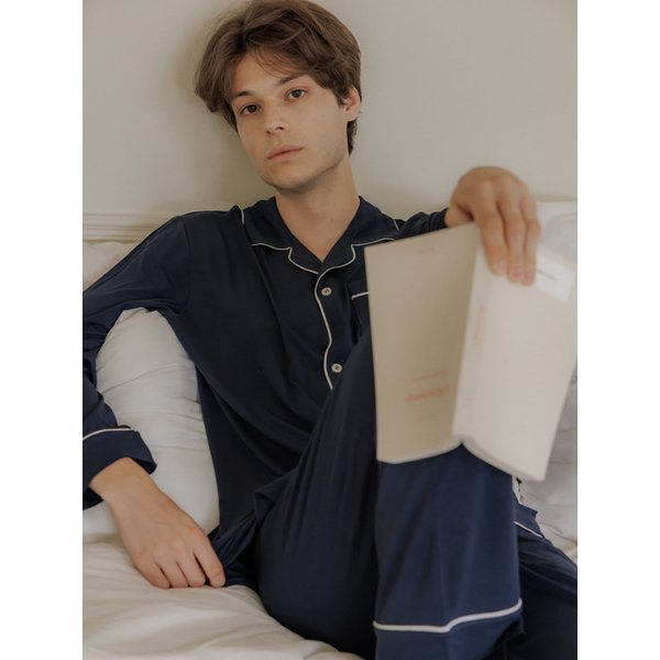 마이크로모달 남자 파자마 - Midnight